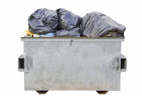 Modern waste management technology used in Brixton construction projects