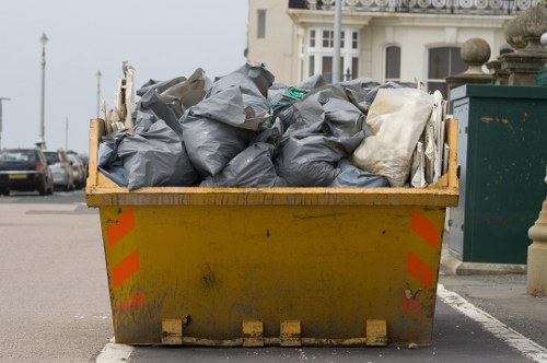Official permits for waste removal in Brixton