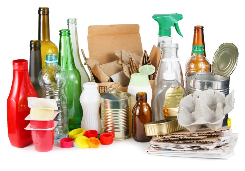 Eco-friendly recycling process for skip hire waste