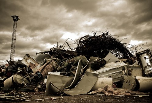 Environmental-friendly skip disposal process